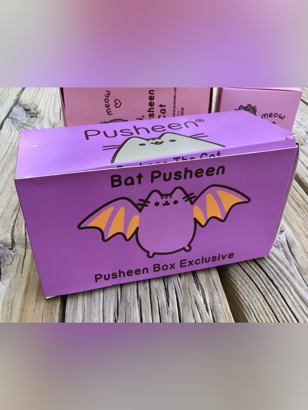 2016 PUSHEEN Cat Bat Halloween Subscription Box Vinyl Figure Toy Decoration - Picture 6 of 11